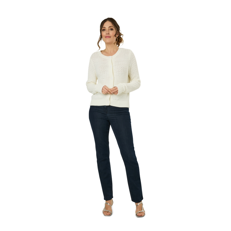 Dames Vest slk360-8751 Les Copines Wit
