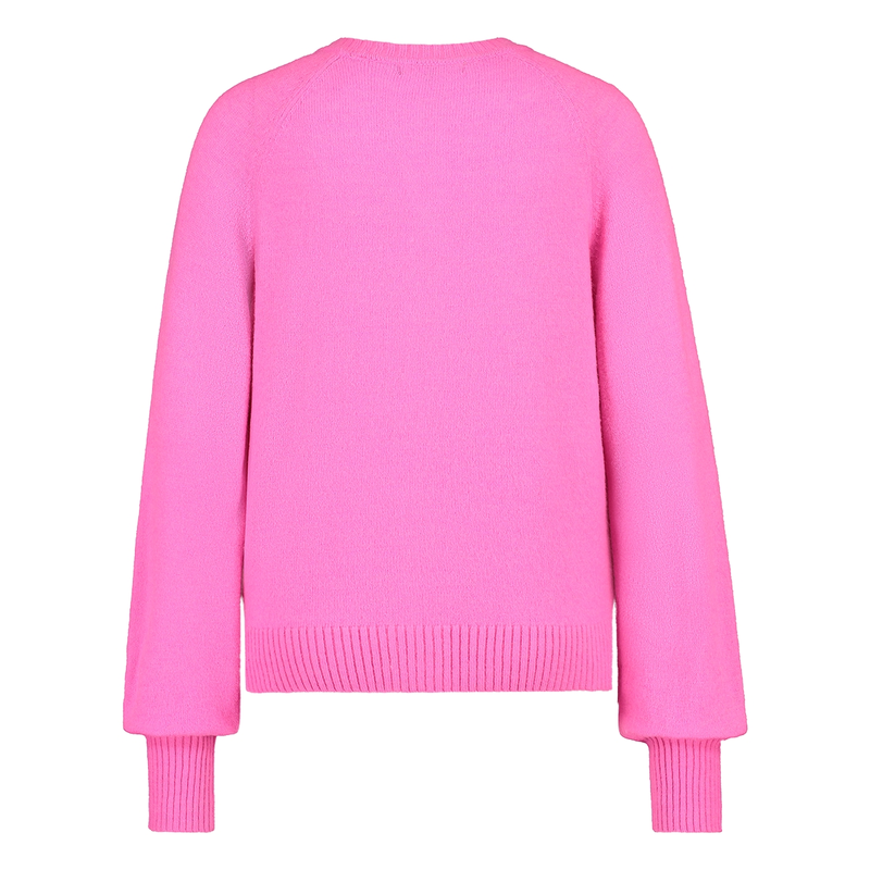 Dames Vest STRW-01VestjeR-hals Ivy & You FUCHSIA