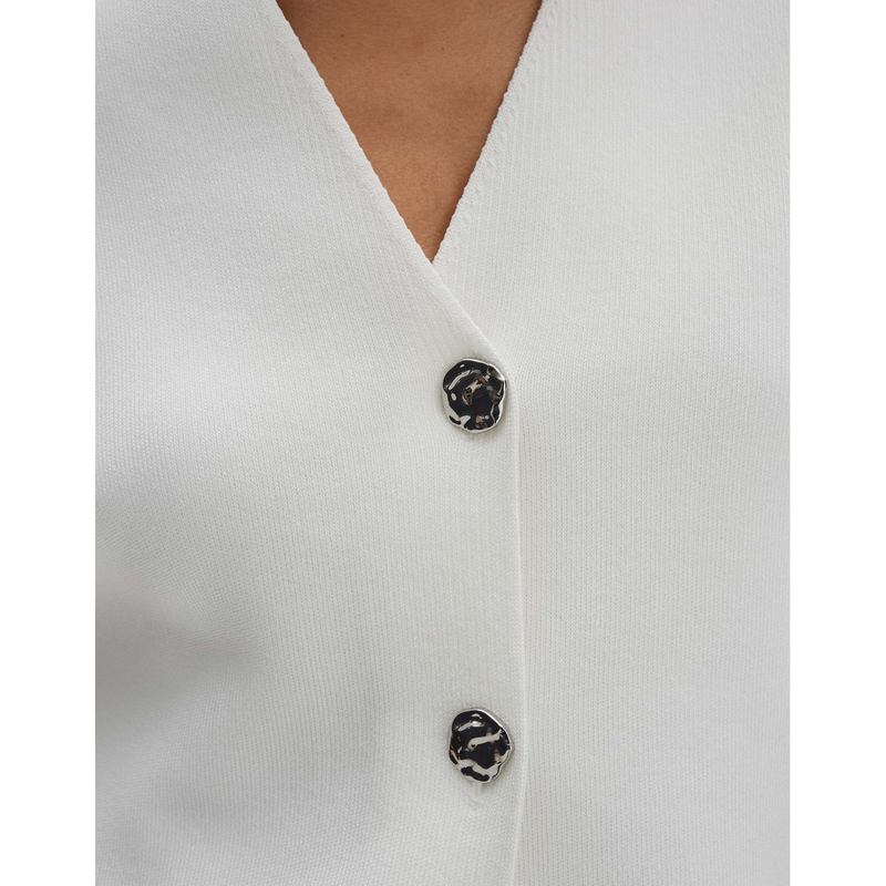 Dames Vest Tila Someday OFF-WHITE