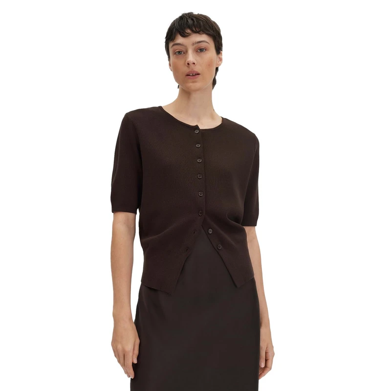 Dames Vest Tinala Someday DONKER BRUIN