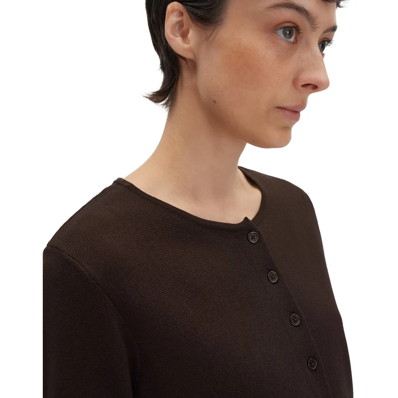Dames Vest Tinala Someday DONKER BRUIN