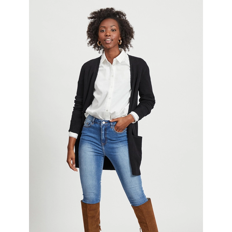 Dames Vest VIRIL Vila ZWART