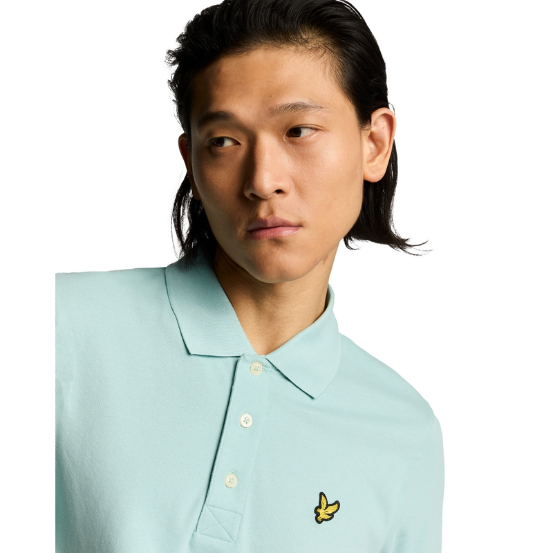 Heen Polo SP400VOG.X580 Lyle and Scott MIDDEN BLAUW