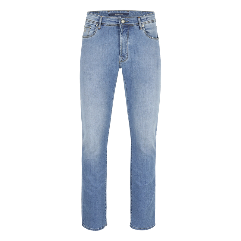 Hereen Jeans ATN01S-A27-0638.108 Atelier Noterman MID BLUE DENIM