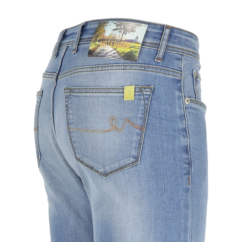 Hereen Jeans ATN01S-A27-0638.108 Atelier Noterman MID BLUE DENIM