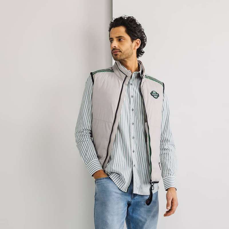 Heren Bodywarmer 79115966 State of Art LICHT GRIJS