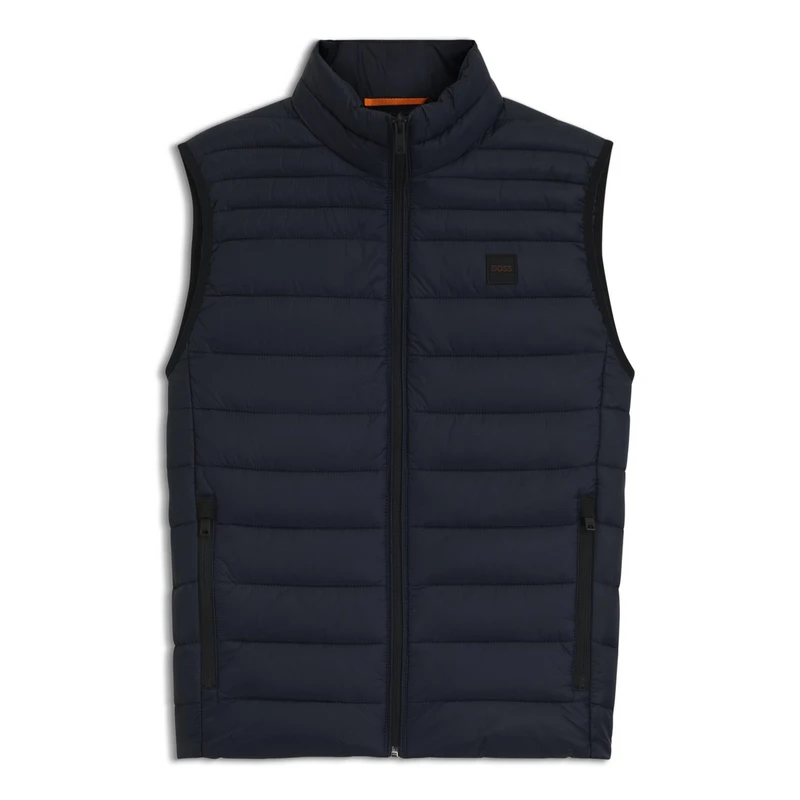Heren Bodywarmer Odeno2 10254441 01 BOSS NAVY