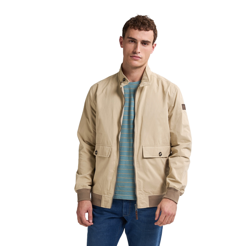 Heren Bomberjack M-1050-JAC101 Petrol OFF-WHITE