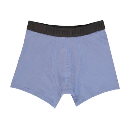Heren Boxershort boxer solid mid blue