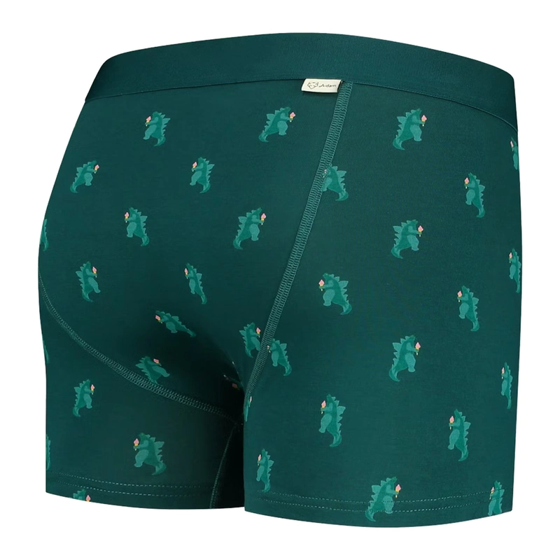 Heren Boxershort Icezilla A-dam Underwear GROEN DESSIN