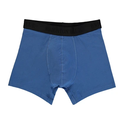 Heren Boxershort Solid nautical blue