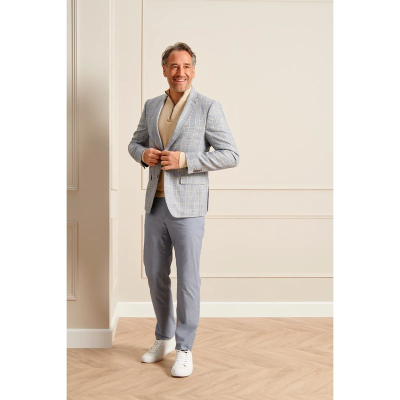 Heren Broek BILL-3 441001 Gardeur BLEU