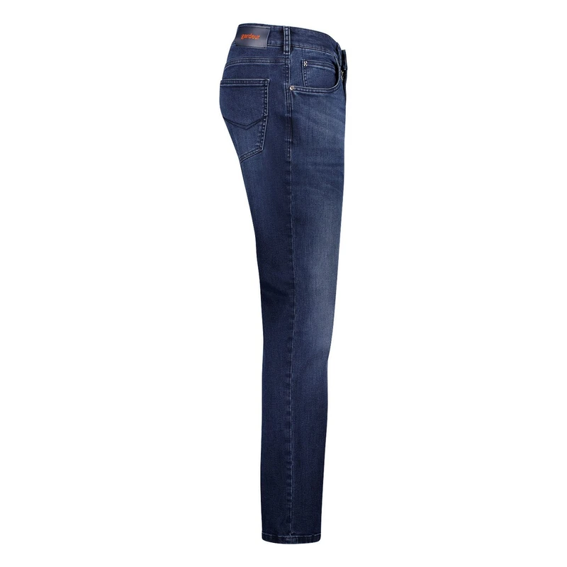 Heren Broek BRADLEY-1 471911 Gardeur DARK BLUE DENIM