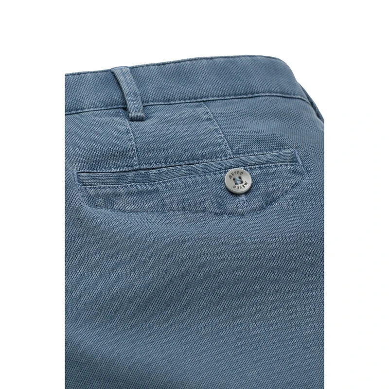 Heren Broek DUBLIN Art.9-3009 Meyer MID BLUE DENIM