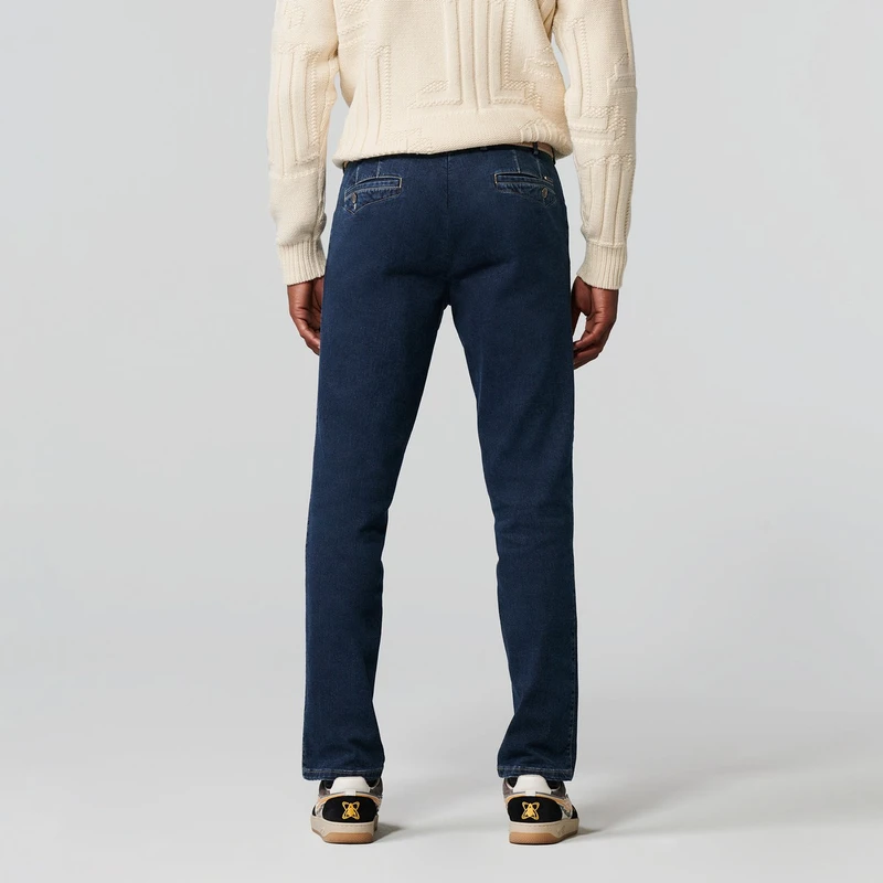 Heren Broek DUBLIN Art. 9-4541 Meyer MIDDEN BLAUW