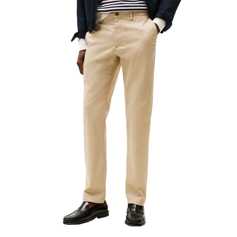 Heren Broek MW0MW37717RBT Tommy Hilfiger BEIGE