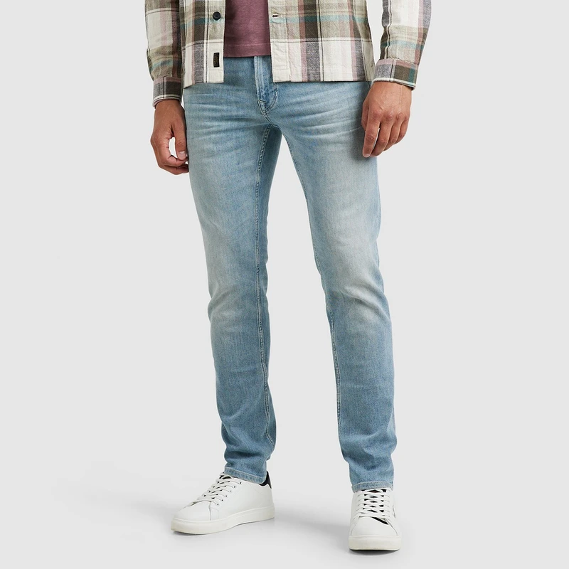 Heren Broek SKYRAK TRUE LIGHT BLUE PME Legend MID BLUE DENIM