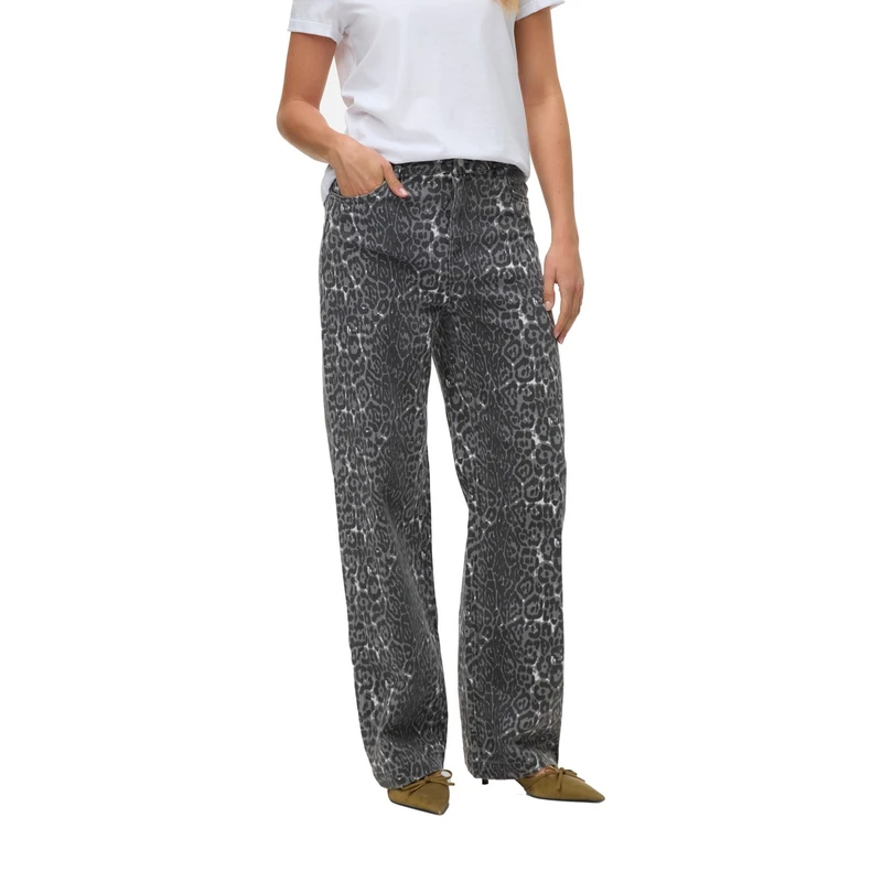 Heren Broek VMTESSA Vero Moda DONKER GRIJS