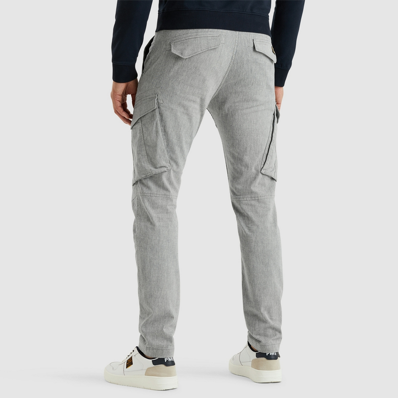 Heren Cargo NORDROP CARGO GREY INDIGO WEFT PME Legend MID BLUE DENIM
