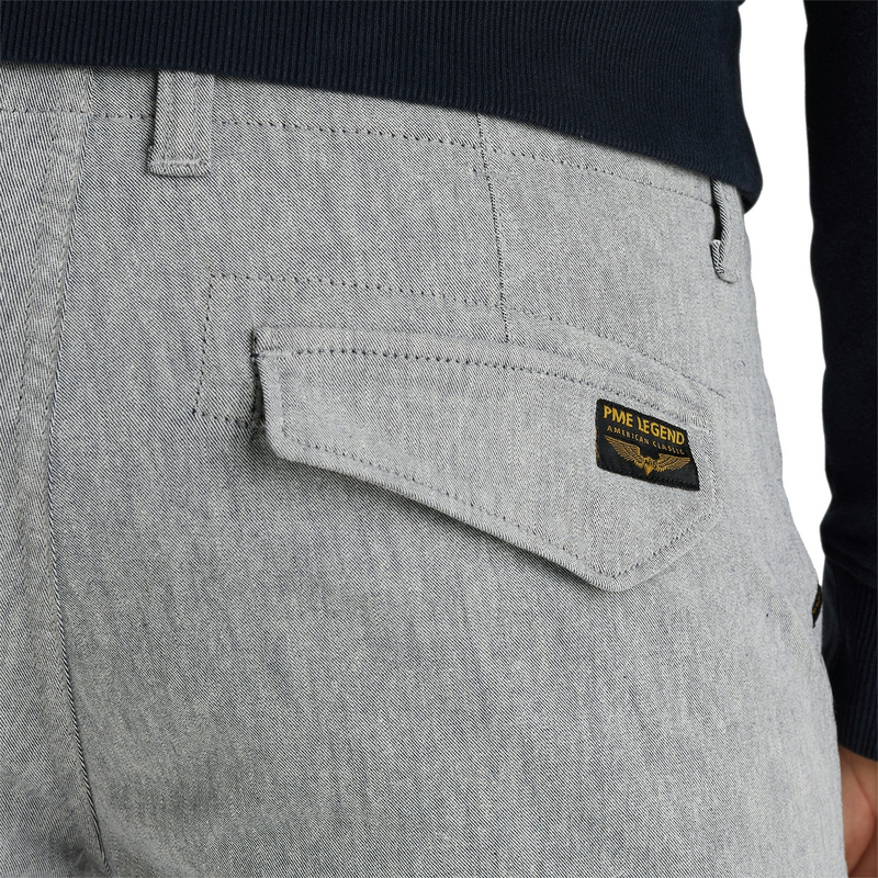 Heren Cargo NORDROP CARGO GREY INDIGO WEFT PME Legend MID BLUE DENIM