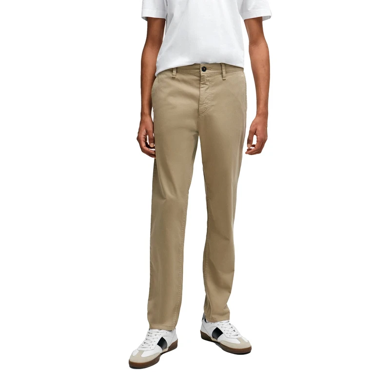 Heren Chino 10242156 01 BOSS BRUIN MELE