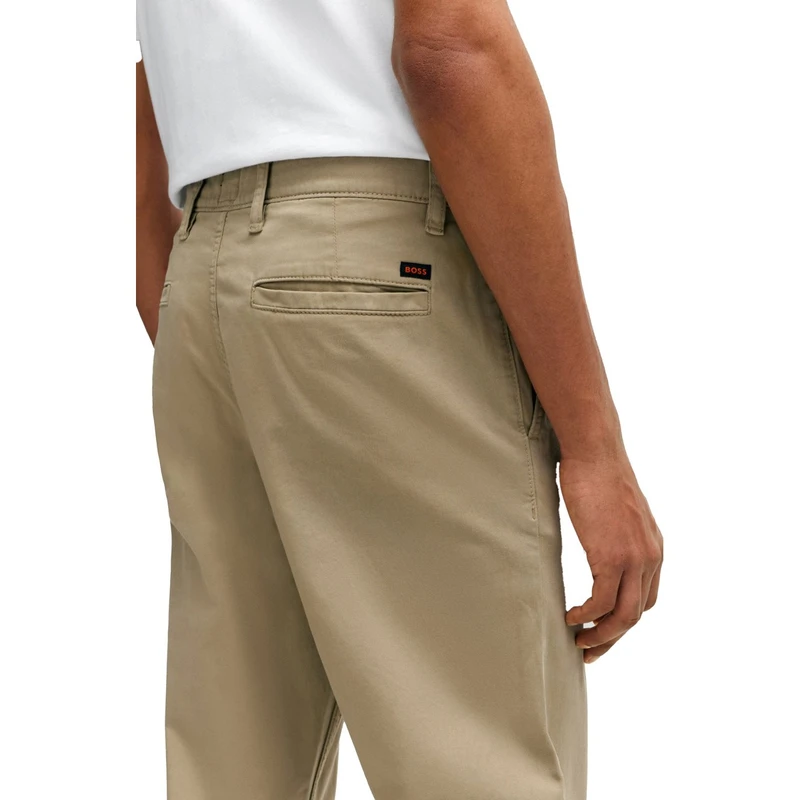 Heren Chino 10242156 01 BOSS BRUIN MELE