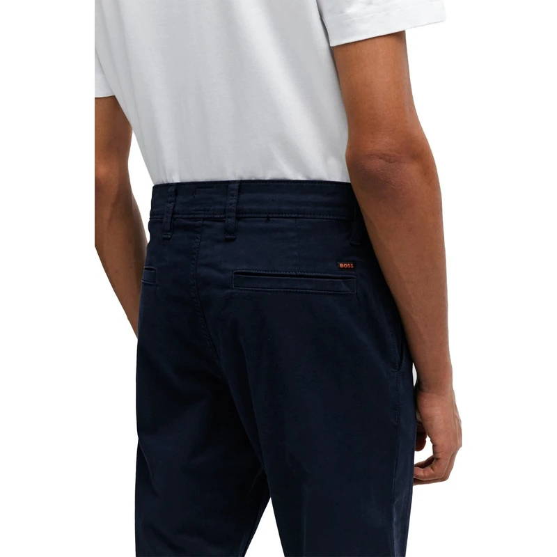 Heren Chino 10242156 01 BOSS NAVY