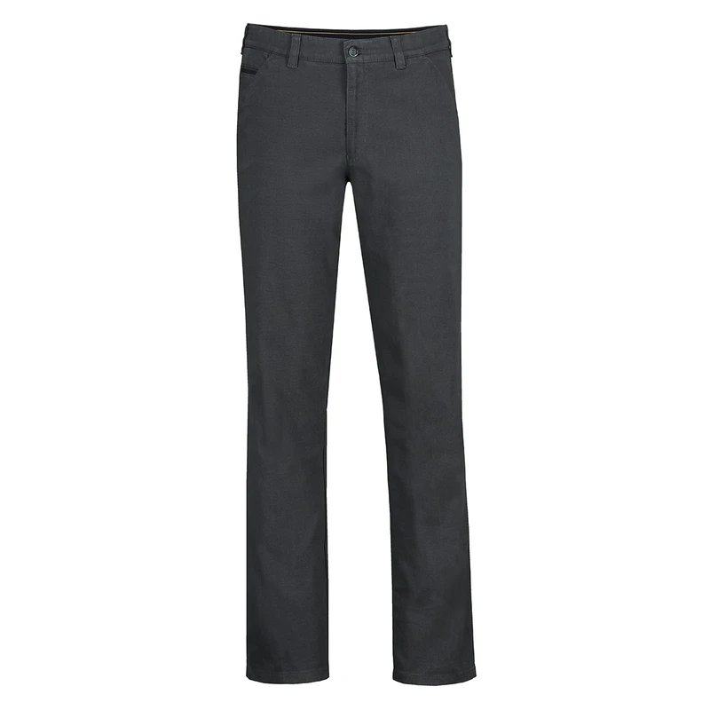 Heren Chino 2049-1-11-166uni str Brighton Blue ANTRACIET