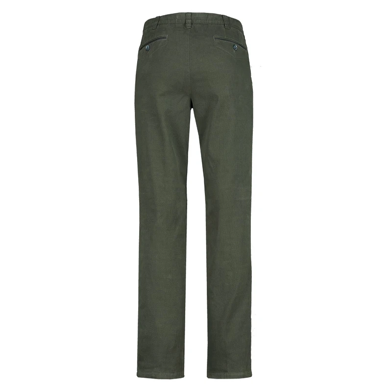 Heren Chino 2049-1-11-166uni str Brighton Blue KHAKIGROEN