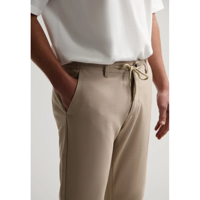 Heren Chino 501704 Lancaster Pattern Dstrezzed ZAND