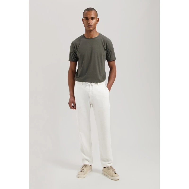 Heren Chino 501822 James Beach Dstrezzed Wit