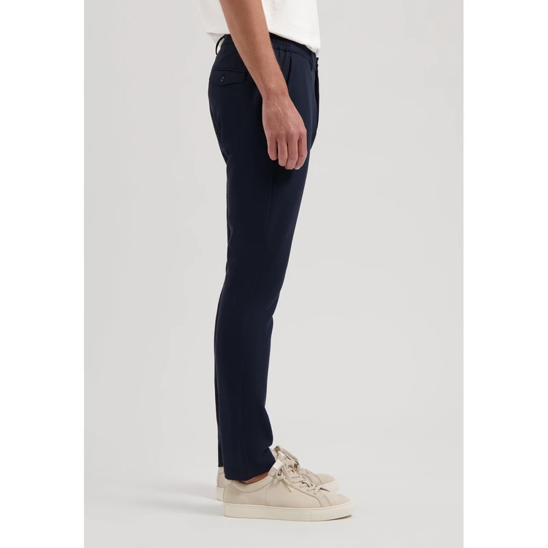 Heren Chino 501850 Lancaster Pique Dstrezzed NAVY