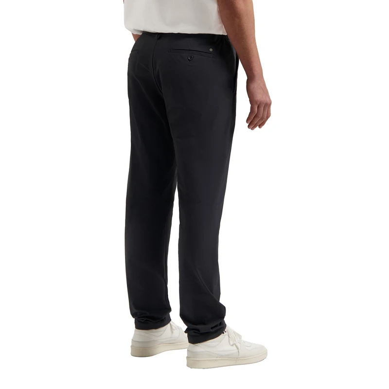 Heren Chino 501906 Logan Tech Dstrezzed ZWART