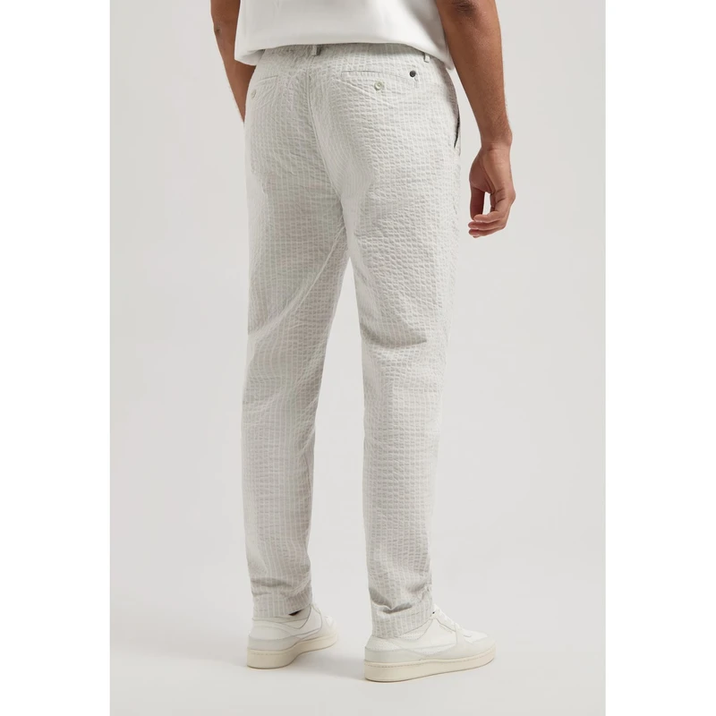 Heren Chino 501912 Logan Easy Dstrezzed MIDDEN GRIJS