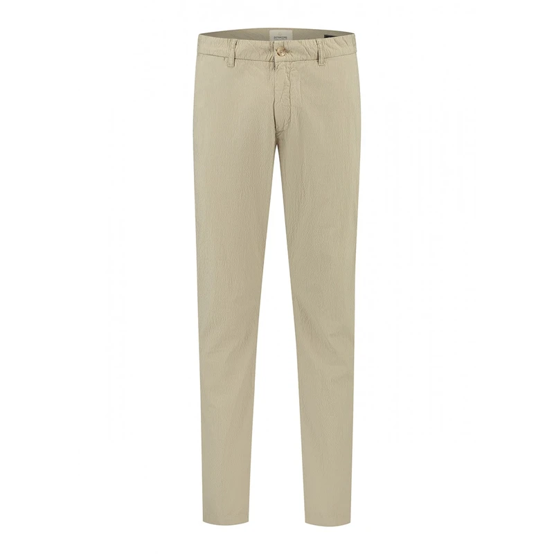 Heren Chino 501926 Lancaster Stripe Dstrezzed BEIGE