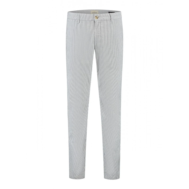 Heren Chino 501926 Lancaster Stripe Dstrezzed NAVY