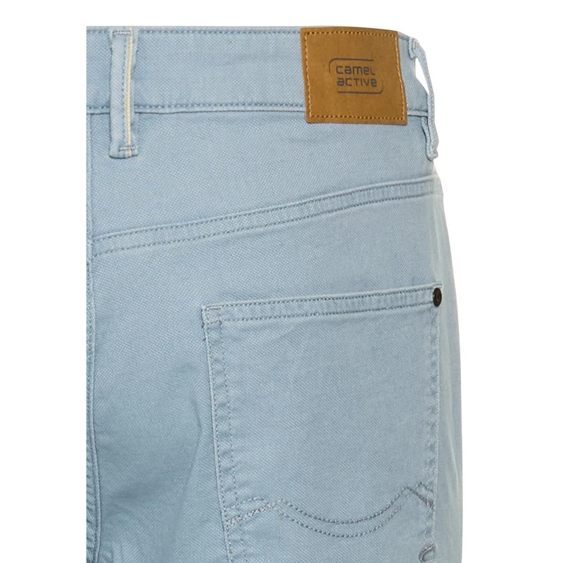 Heren Chino 5F77488R51 Camel Active BLAUW DESSIN