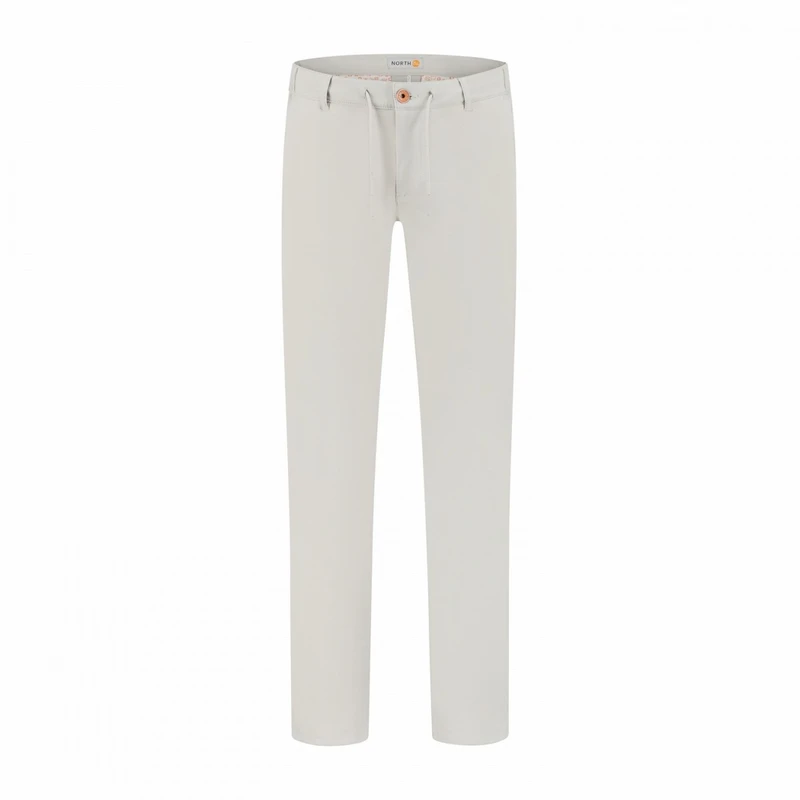 Heren Chino 84141000 NORTH84 GRIJS DESSIN