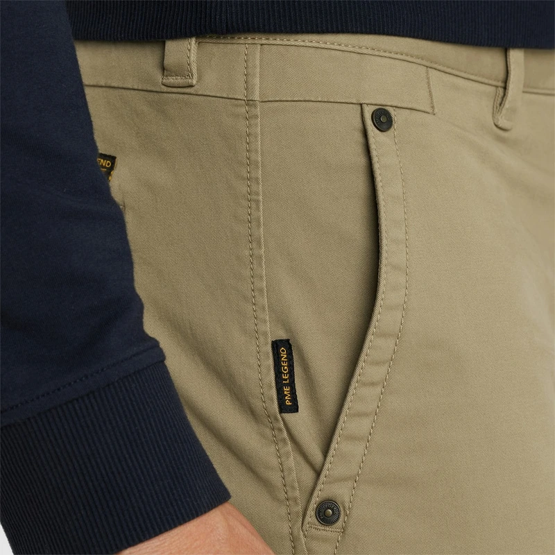 Heren Chino AMERICAN CLASSIC CHINO RELAXED FIT PME Legend GROEN