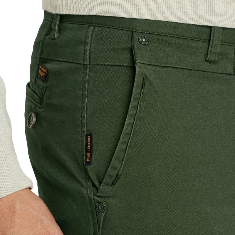 Heren Chino AMERICAN CLASSIC CHINO PME Legend GROEN