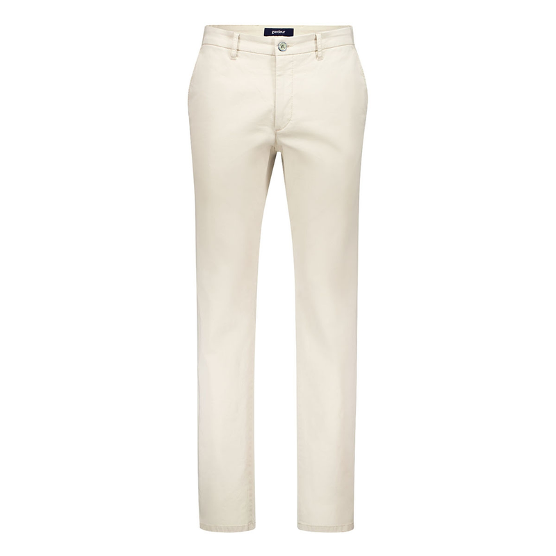 Heren Chino BOBBY 412841 Gardeur BRUIN DESSIN