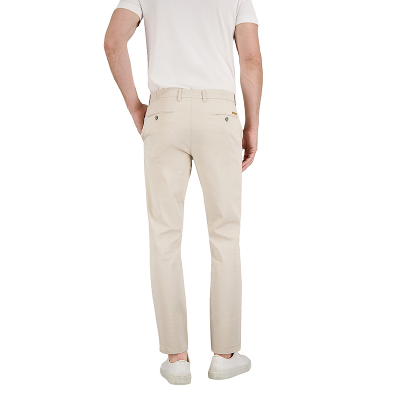 Heren Chino BOBBY 412841 Gardeur BRUIN DESSIN