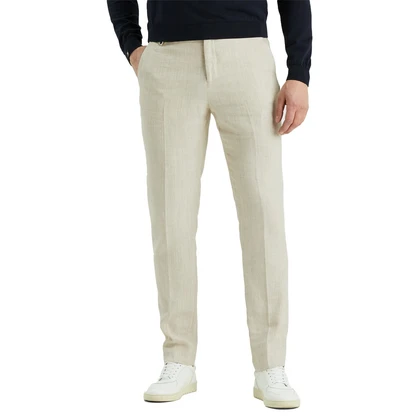 Heren Chino CHINO LINEN HERRINGBONE