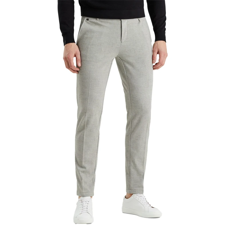Heren Chino CHINO LINEN STRUCTURE Vanguard MIDDEN BRUIN