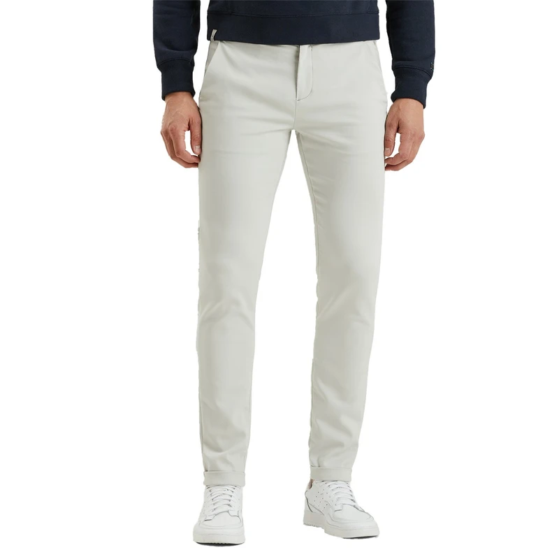 Heren Chino RISER CHINO STRETCH Cast Iron BEIGE