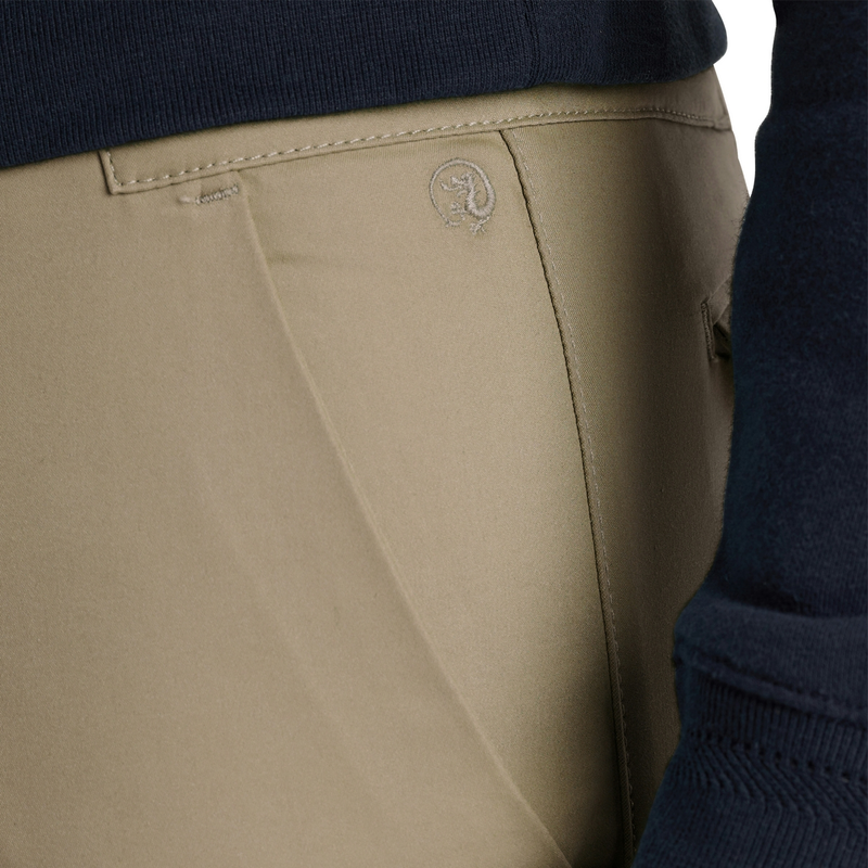 Heren Chino RISER CHINO STRETCH Cast Iron BEIGE