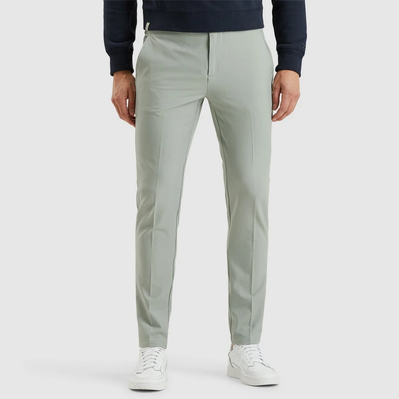 Heren Chino TECH STRETCH Cast Iron PETROL