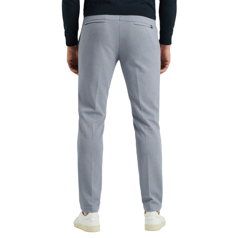 Heren Chino V11 CHINO MELANGE PIQUE Vanguard BLEU