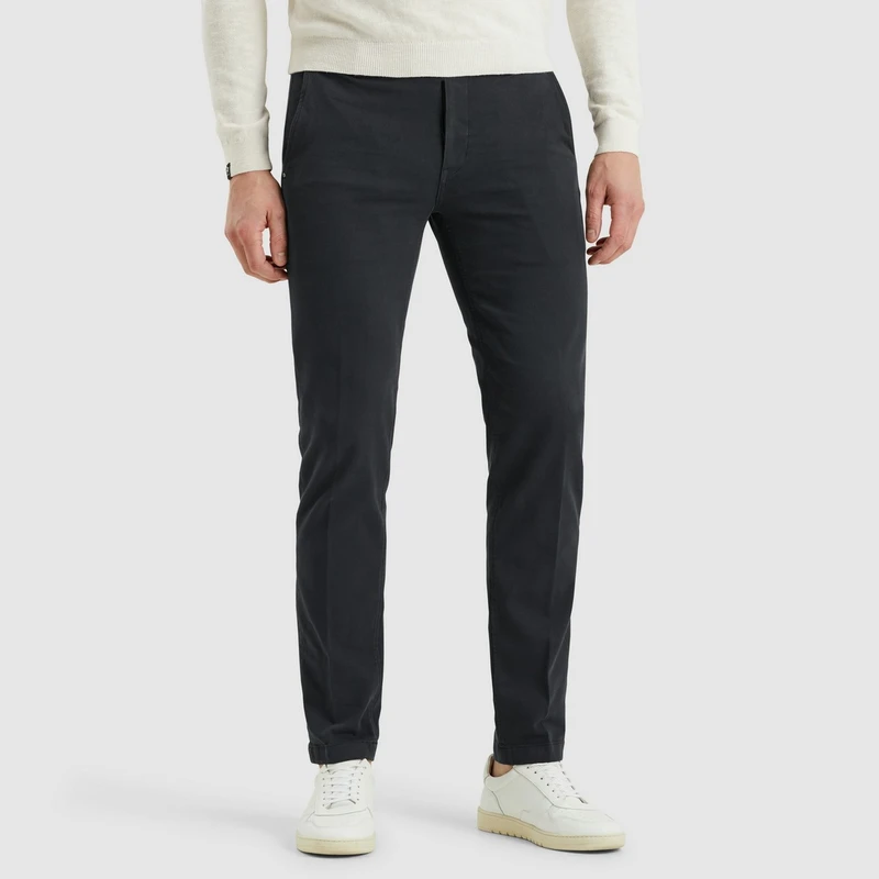 Heren Chino V9 CHINO STRUCTURE TENCEL Vanguard NAVY