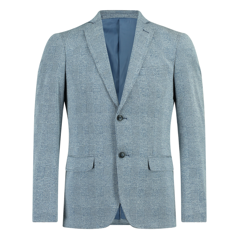 Heren Colbert 1-81-450 Gardeur Collectie BLAUW DESSIN